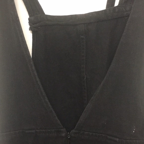 Wildfire  short black cotton Denim jean jumper, size medium - Picture 6 of 11